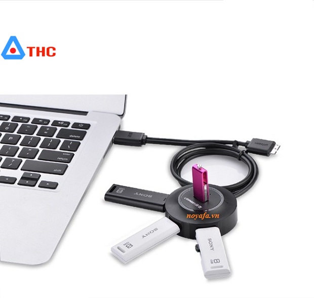 Bộ chia USB Hub 4 cổng OTG Ugreen 